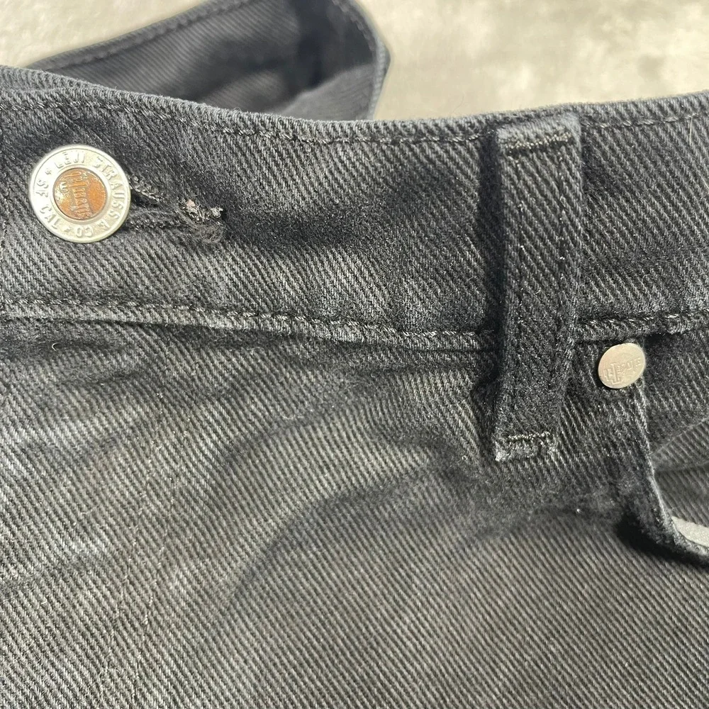 Levi's SilverTab Loose Jeans Mens 33(32)x30 Black Vintage 90s Denim